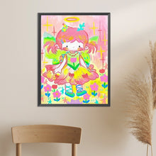 Load image into Gallery viewer, AB Diamond Painting - Full Round - cute cartoon girl (30*40CM)
