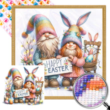 Load image into Gallery viewer, AB Diamond Painting - Full Round - easter gnome (30*30CM)
