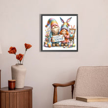Load image into Gallery viewer, AB Diamond Painting - Full Round - easter gnome (30*30CM)

