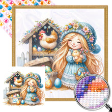 Load image into Gallery viewer, AB Diamond Painting - Full Round - Goblin little girl (30*30CM)
