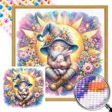 Load image into Gallery viewer, AB Diamond Painting - Full Round - flower gnome (30*30CM)
