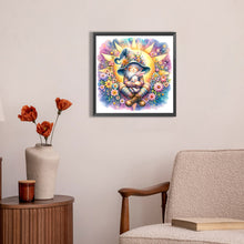 Load image into Gallery viewer, AB Diamond Painting - Full Round - flower gnome (30*30CM)
