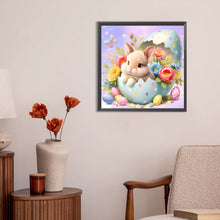 Load image into Gallery viewer, Diamond Painting - Full Round - rabbit in easter egg (30*30CM)
