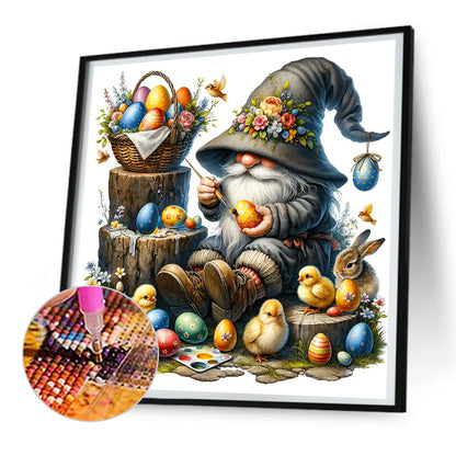 Diamond Painting - Full Round - Goblins and Easter Eggs (30*30CM)