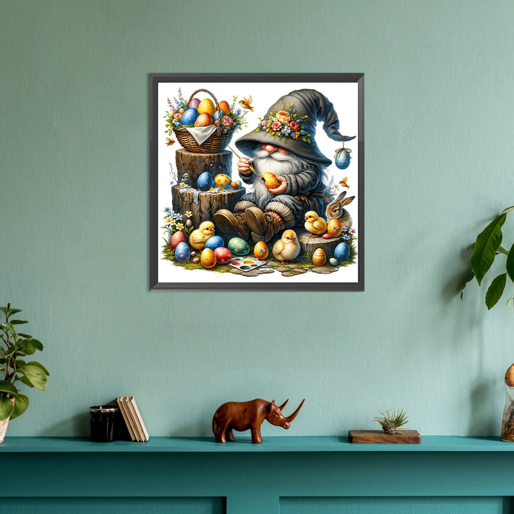 Diamond Painting - Full Round - Goblins and Easter Eggs (30*30CM)