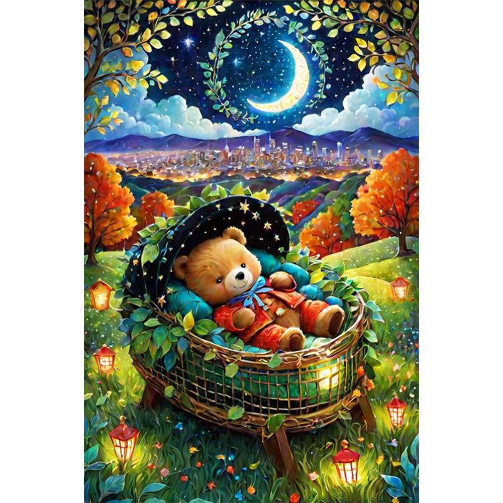 Diamond Painting - Full Round - bear (40*60CM)