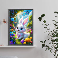 Load image into Gallery viewer, Diamond Painting - Full Round - White Rabbit (40*60CM)
