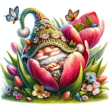 Load image into Gallery viewer, Diamond Painting - Full Round - The budding gnome (30*30CM)
