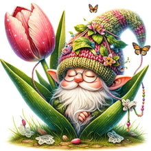 Load image into Gallery viewer, Diamond Painting - Full Round - The budding gnome (30*30CM)
