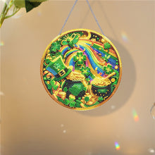 Load image into Gallery viewer, St Patrick Lucky Clover 5D DIY Diamond Painting Dots Pendant for Home Wall Decor
