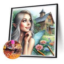 Load image into Gallery viewer, Diamond Painting - Full Round - Garden Butterfly Fairy (30*30CM)
