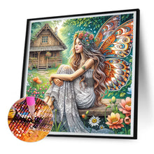 Load image into Gallery viewer, Diamond Painting - Full Round - Garden Butterfly Fairy (30*30CM)
