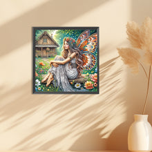 Load image into Gallery viewer, Diamond Painting - Full Round - Garden Butterfly Fairy (30*30CM)
