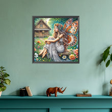 Load image into Gallery viewer, Diamond Painting - Full Round - Garden Butterfly Fairy (30*30CM)
