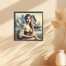 Load image into Gallery viewer, Diamond Painting - Full Round - Garden Butterfly Fairy (30*30CM)
