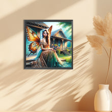 Load image into Gallery viewer, Diamond Painting - Full Round - Garden Butterfly Fairy (30*30CM)
