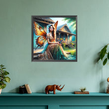 Load image into Gallery viewer, Diamond Painting - Full Round - Garden Butterfly Fairy (30*30CM)

