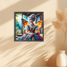 Load image into Gallery viewer, Diamond Painting - Full Round - Garden Butterfly Fairy (30*30CM)
