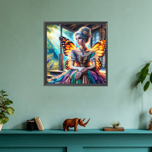 Load image into Gallery viewer, Diamond Painting - Full Round - Garden Butterfly Fairy (30*30CM)
