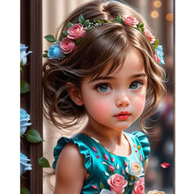 Load image into Gallery viewer, Diamond Painting - Full Round - Garland Girl (40*50CM)
