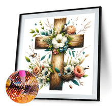 Load image into Gallery viewer, Diamond Painting - Full Square - easter cross (40*40CM)

