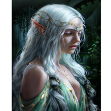 Load image into Gallery viewer, Diamond Painting - Full Round - elf fairy (40*50CM)
