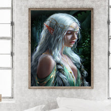 Load image into Gallery viewer, Diamond Painting - Full Round - elf fairy (40*50CM)
