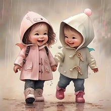 Load image into Gallery viewer, Diamond Painting - Full Round - Child (30*30CM)
