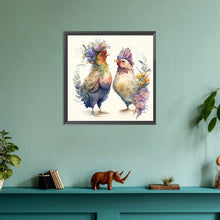 Load image into Gallery viewer, Diamond Painting - Full Round - Cartoon chick (30*30CM)
