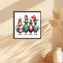 Load image into Gallery viewer, Diamond Painting - Full Round - Cartoon chick (30*30CM)
