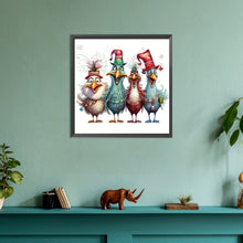 Load image into Gallery viewer, Diamond Painting - Full Round - Cartoon chick (30*30CM)
