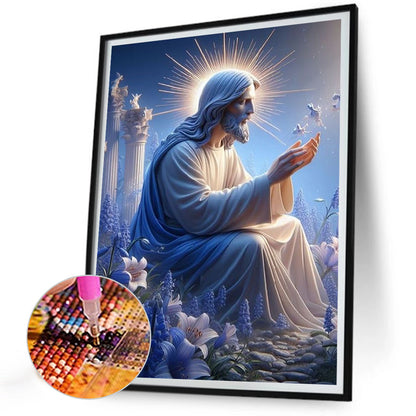 Diamond Painting - Full Round - Jesus (30*40CM)