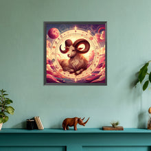 Load image into Gallery viewer, Diamond Painting - Full Round - Twelve zodiac signs-Aries (30*30CM)
