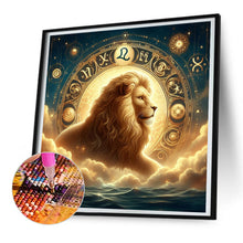 Load image into Gallery viewer, Diamond Painting - Full Round - Twelve zodiac signs-Leo (30*30CM)
