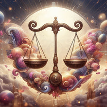 Load image into Gallery viewer, Diamond Painting - Full Round - Twelve zodiac signs-Libra (30*30CM)
