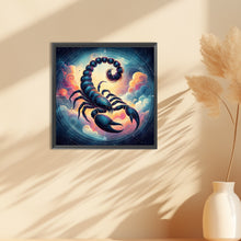 Load image into Gallery viewer, Diamond Painting - Full Round - Twelve zodiac signs - Scorpio (30*30CM)

