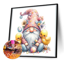 Load image into Gallery viewer, Diamond Painting - Full Round - Beautiful gnome and chick (30*30CM)
