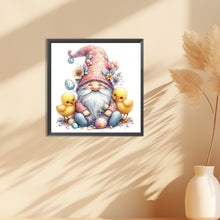 Load image into Gallery viewer, Diamond Painting - Full Round - Beautiful gnome and chick (30*30CM)
