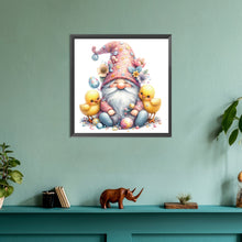 Load image into Gallery viewer, Diamond Painting - Full Round - Beautiful gnome and chick (30*30CM)
