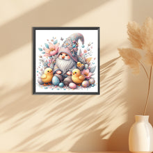 Load image into Gallery viewer, Diamond Painting - Full Round - Beautiful gnome and chick (30*30CM)
