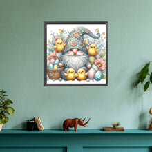 Load image into Gallery viewer, Diamond Painting - Full Round - Beautiful gnome and chick (30*30CM)
