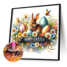 Load image into Gallery viewer, Diamond Painting - Full Round - happy Easter (30*30CM)
