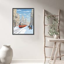 Load image into Gallery viewer, AB Diamond Painting - Full Round - snow country scenery (40*50CM)
