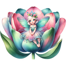 Load image into Gallery viewer, Diamond Painting - Full Square - Flower Fairy (30*30CM)
