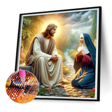Load image into Gallery viewer, Diamond Painting - Full Round - jesus and believers (30*30CM)
