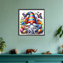 Load image into Gallery viewer, Diamond Painting - Full Round - Colorful gnomes and Easter eggs (30*30CM)
