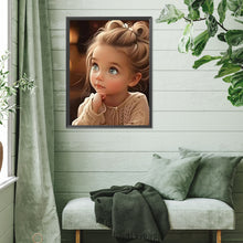 Load image into Gallery viewer, Diamond Painting - Full Square - little girl (30*40CM)
