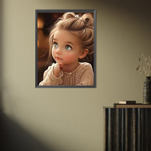 Load image into Gallery viewer, Diamond Painting - Full Square - little girl (30*40CM)
