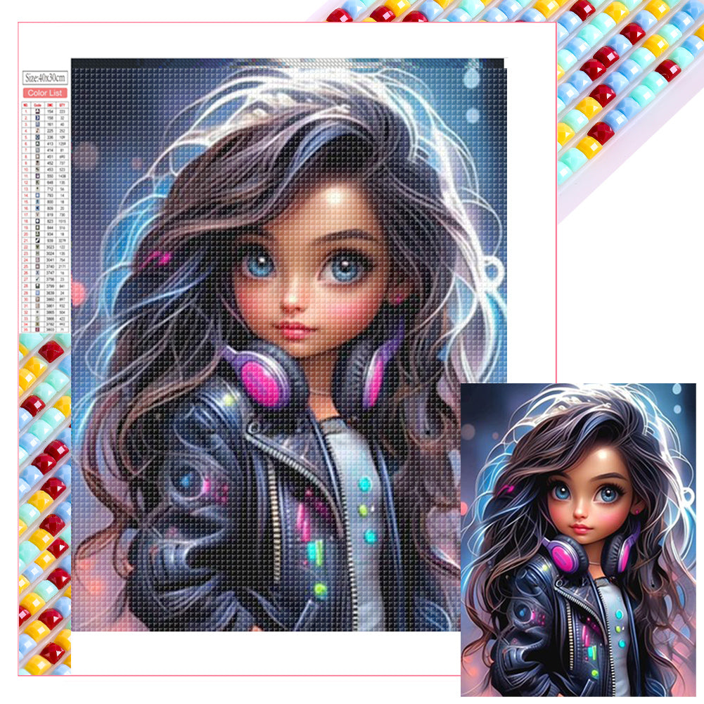 Diamond Painting - Full Square - little girl (30*40CM)