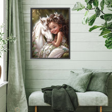 Load image into Gallery viewer, Diamond Painting - Full Square - little girl (30*40CM)

